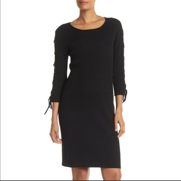 NWT Black Sweater Dress - Picture 1 of 6